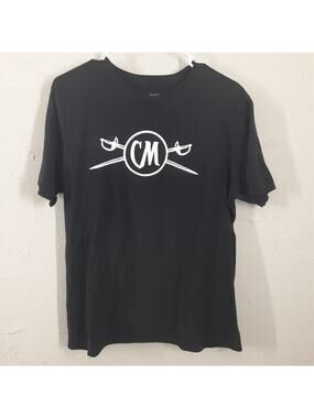 Captain Morgan T Shirt Mens M Medium Graphic Black Original Spiced Rum Cotton